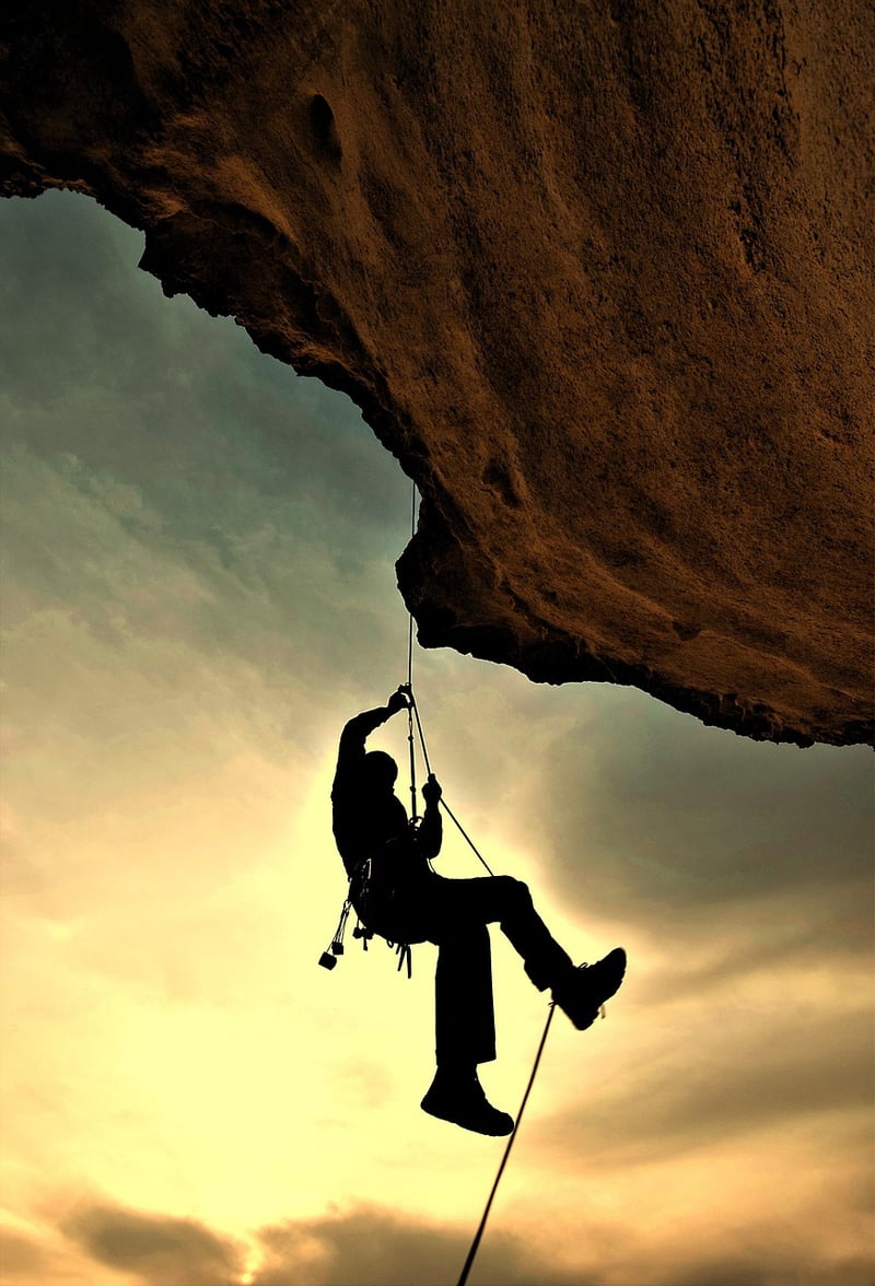 Rock Climbing in Nature